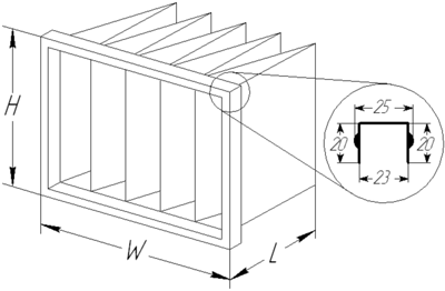 Фільтр кишеньковий G4